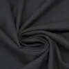 Stretch Gabardine Stoff (Bambus Feeling) Dunkelgrau Meliert