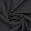 Stretch Gabardine Stoff (Bambus Feeling) Dunkelgrau Meliert - (Gabardine Stoffe )