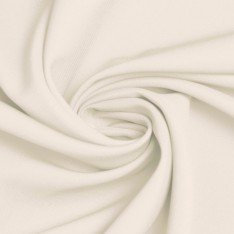 Stretch Gabardine Fabric (Bamboo Touch) Ecru