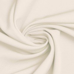 Stretch Gabardine Stof (Bamboe Touch) Ecru