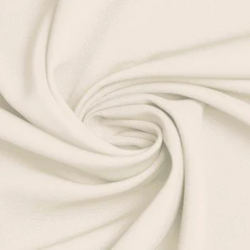 Tkanina Gabardyna Strecz (Bambusowy Dotyk) Ecru
