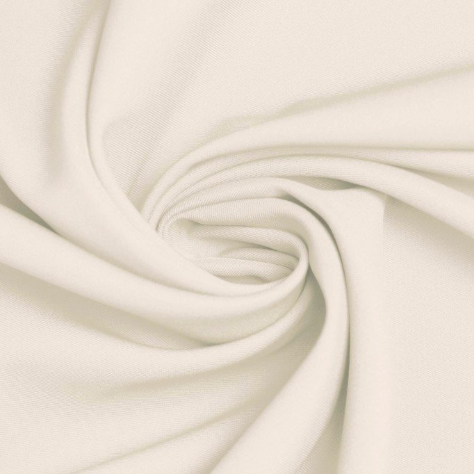 Stretch Gabardine Stoff (Bambus Feeling) Ecru - (Gabardine Stoffe )