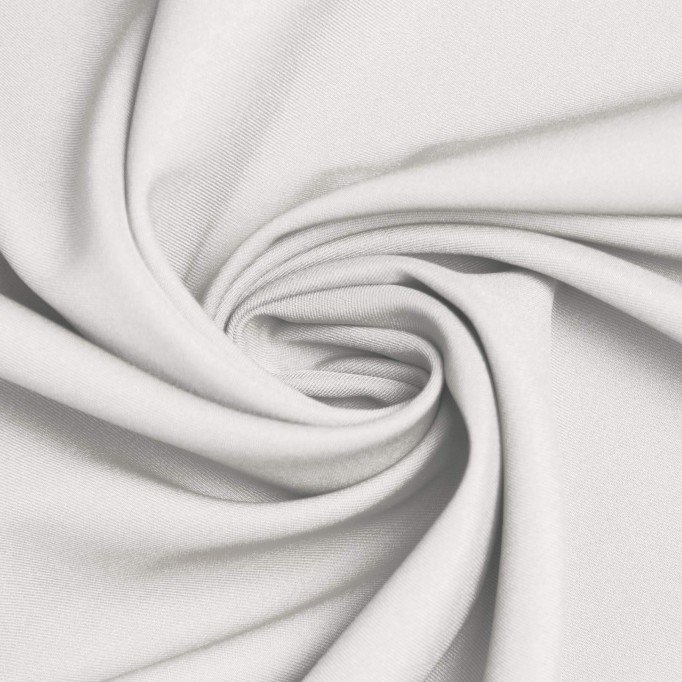 Stretch Gabardine Fabric (Bamboo Touch) Ecru - (Gabardine Fabric )