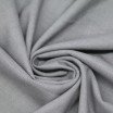 Stretch Gabardine Stof (Bamboe Touch) Licht Grijs Melange - (Gabardine Stoffen)