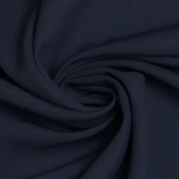 Tkanina Gabardyna Strecz (Bambusowy Dotyk) Granatowy