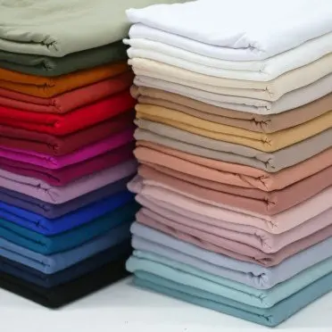 Bambusjersey Stof Lys Beige - (Bambusjersey Stof)