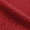 Boucle Fabric Curly Dark Red