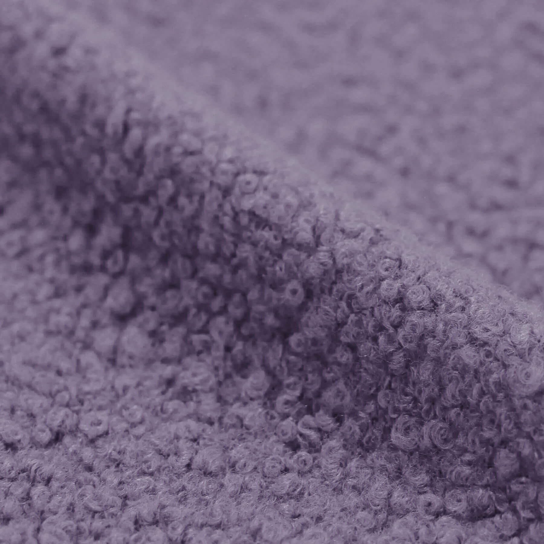 Boucle Stof Gekruld Mauve