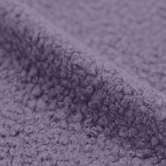 Boucle Fabric Curly Mauve