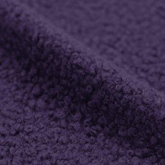 Boucle Fabric Curly Purple