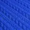 Cable Knit Jacquard Fabric Cobalt - (Fashion Fabrics)