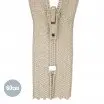Cerniera Lampo YKK Beige (128) Scuro 60CM Nylon Non Separabile Cerniera Lampo Spirale YKK Beige Scuro 60CM Nylon Non Separabile - (Non Separabile Cerniera Lampo Spirale YKK)