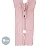 Coil Zipper YKK Nude Pink (274) 18CM Nylon Not Divisible
