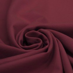 Tissu Coton Jersey Bordeaux 