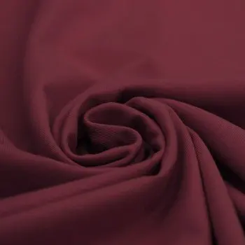 Tissu Coton Jersey Bordeaux  Tissu Coton Jersey Bordeaux