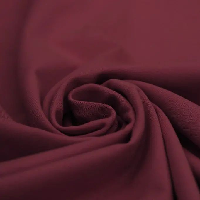 Dzianina Bawełniana Jersey Bordo Dzianina Bawełniana Jersey