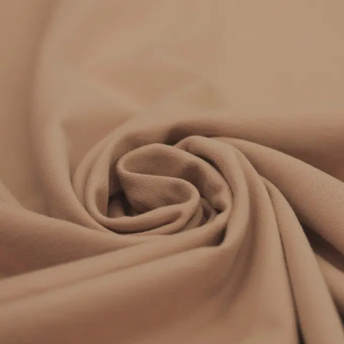 Cotton Jersey Knit Fabric Cacao - (Jersey Fabric Cotton )