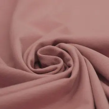 Tissu Coton Jersey Rose Argile Tissu Coton Jersey Rose Argile