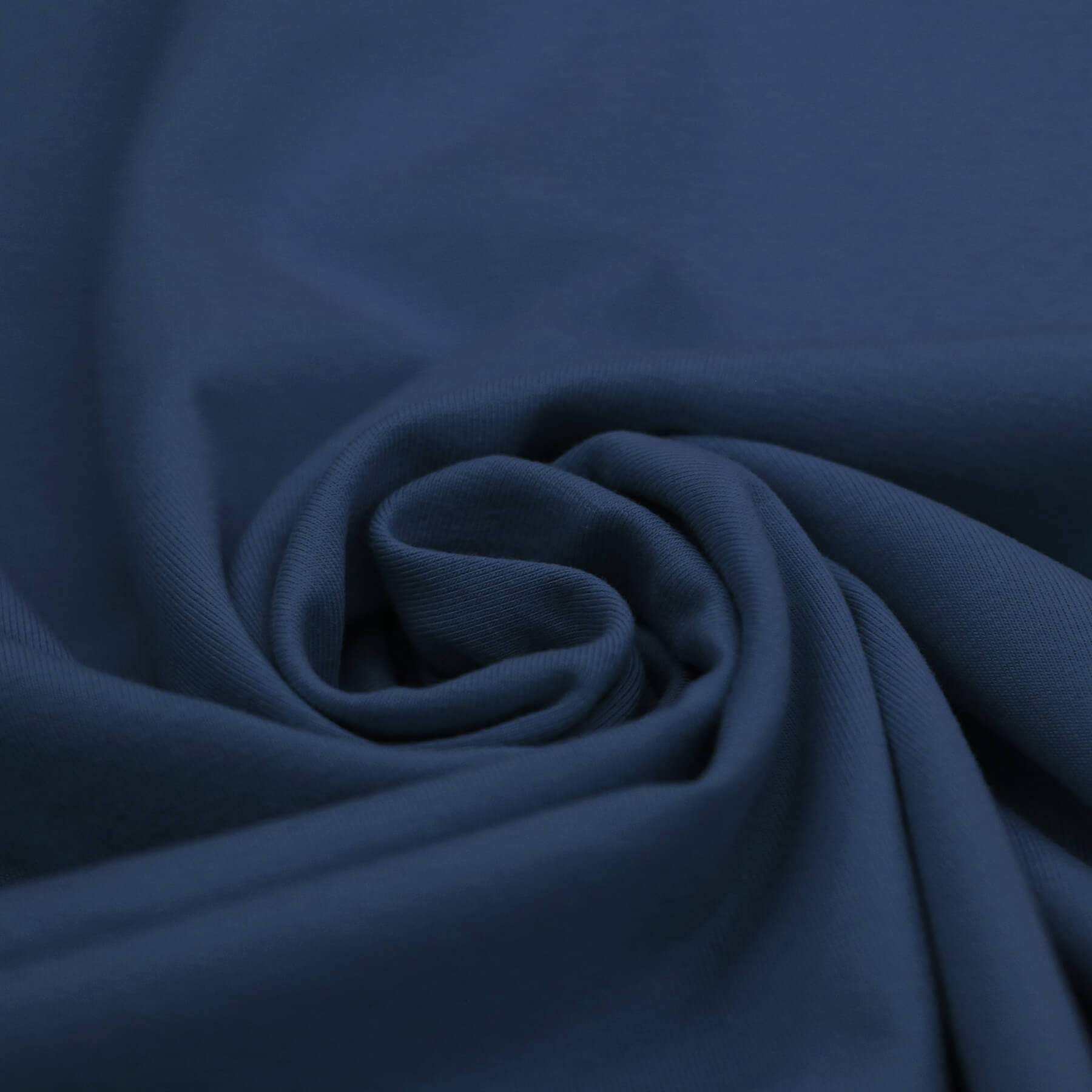 Katoenen Jersey Donker Blauw
