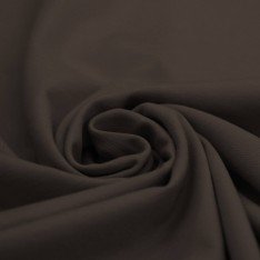 Jersey Cotone Lycra Marrone Cioccolato