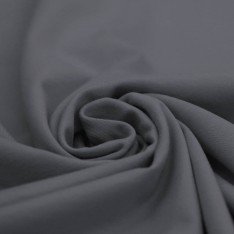 Jersey Cotone Lycra Grigio Scuro