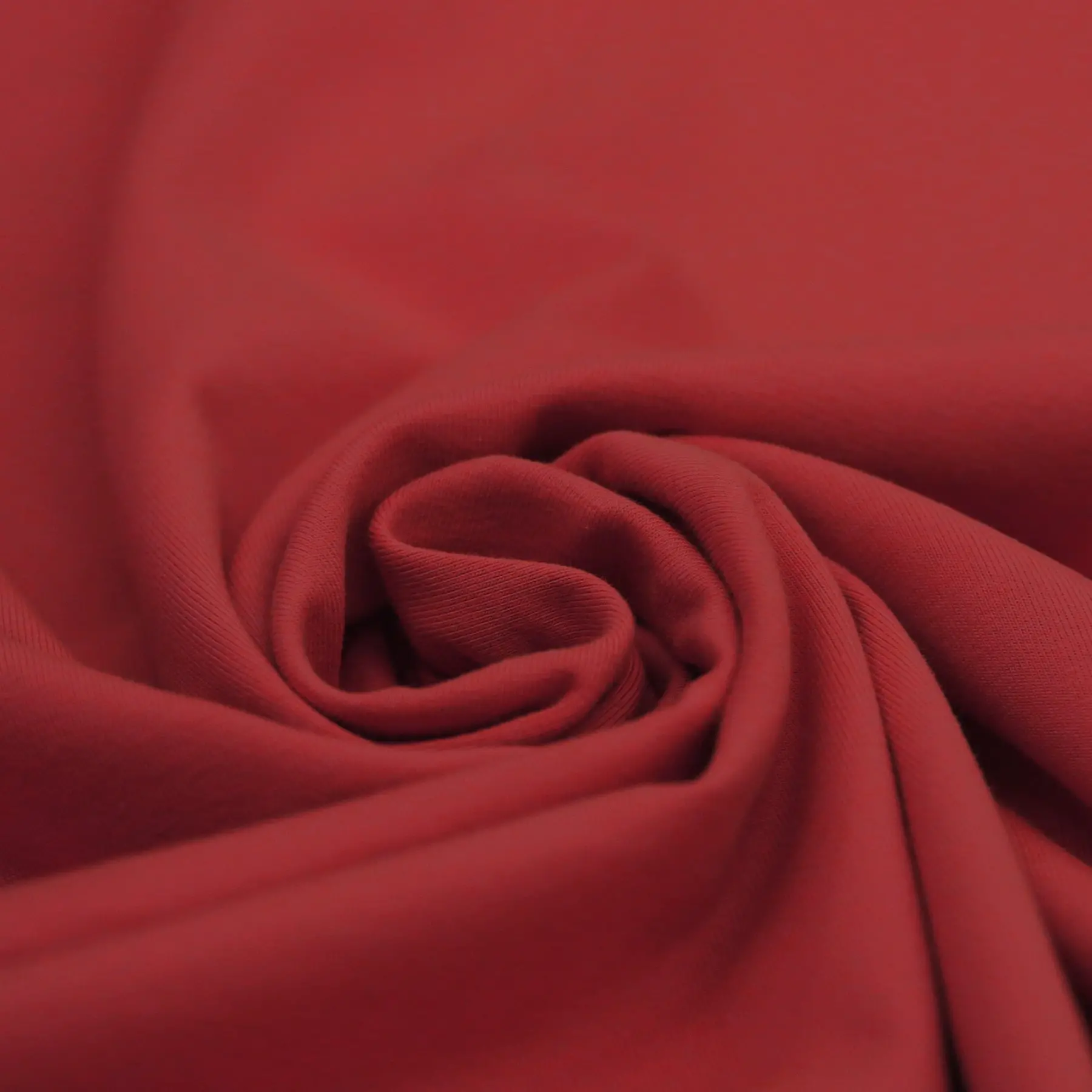 Katoenen Jersey Donker Rood