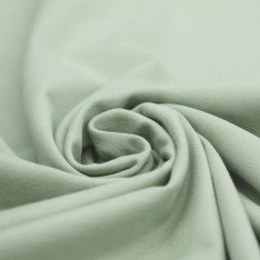 Tessuto Jersey Di Cotone Verde Polveroso