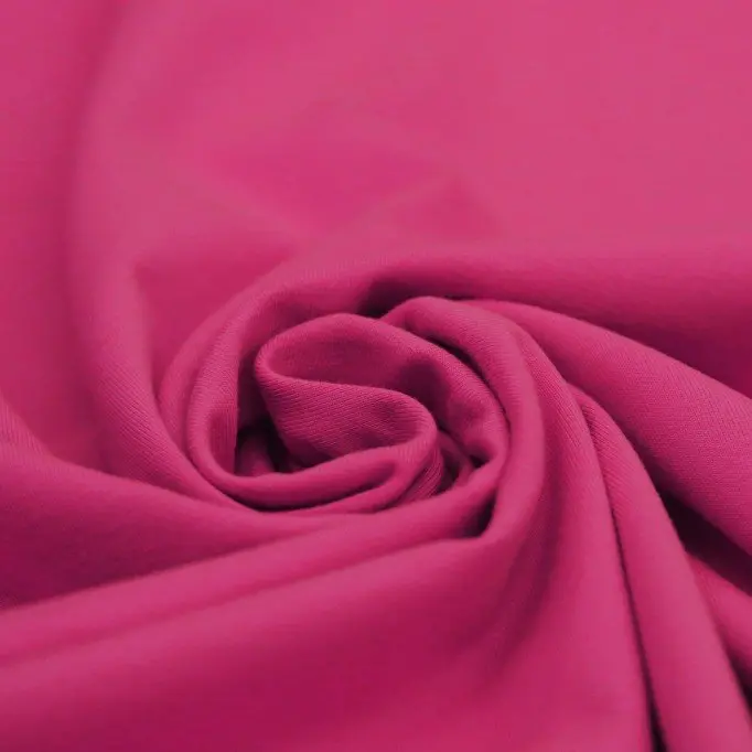 Tissu Coton Jersey Fuchsia - (Tissu Jersey Coton)