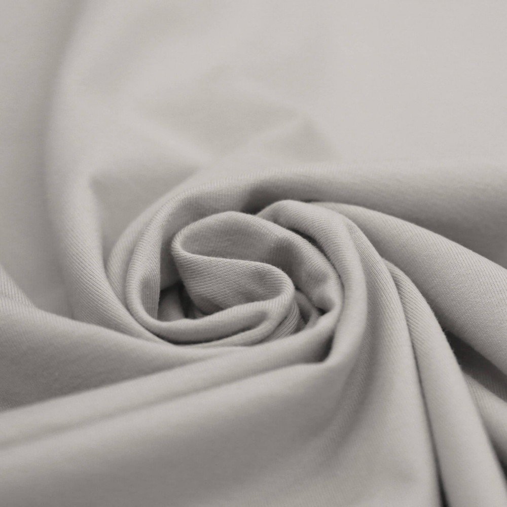 Jersey Cotone Lycra Grigio