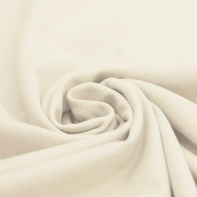 Cotton Jersey Knit Fabric natural beige - (Jersey Fabric Cotton )