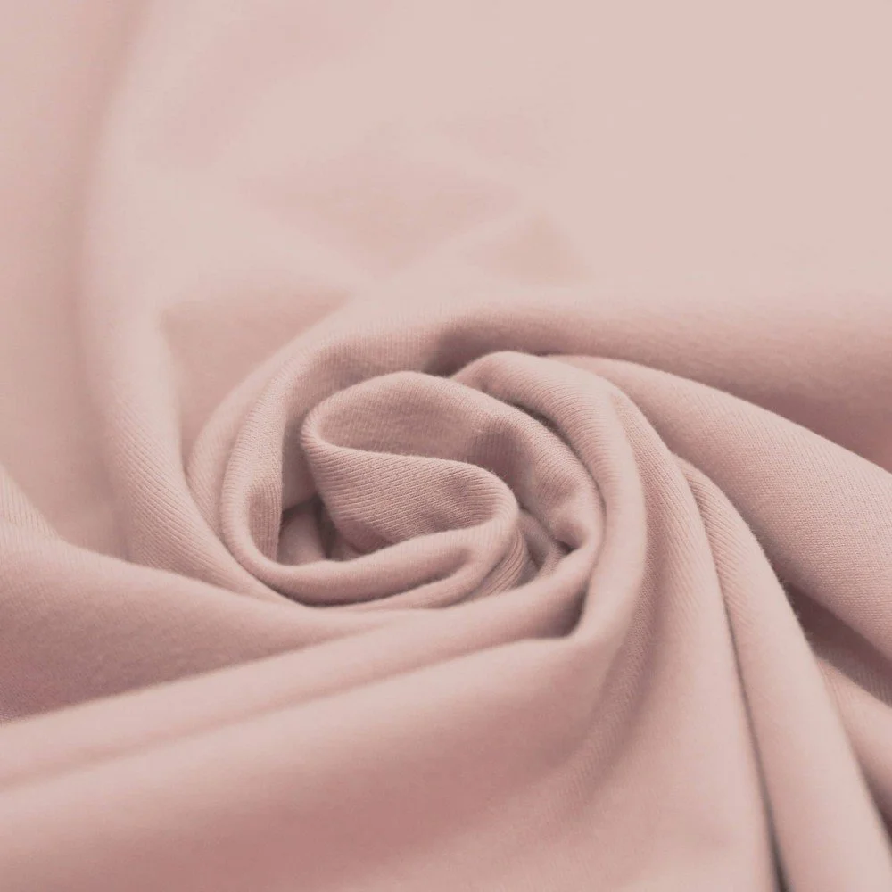 Bomuldsjersey Stof Nude Pink