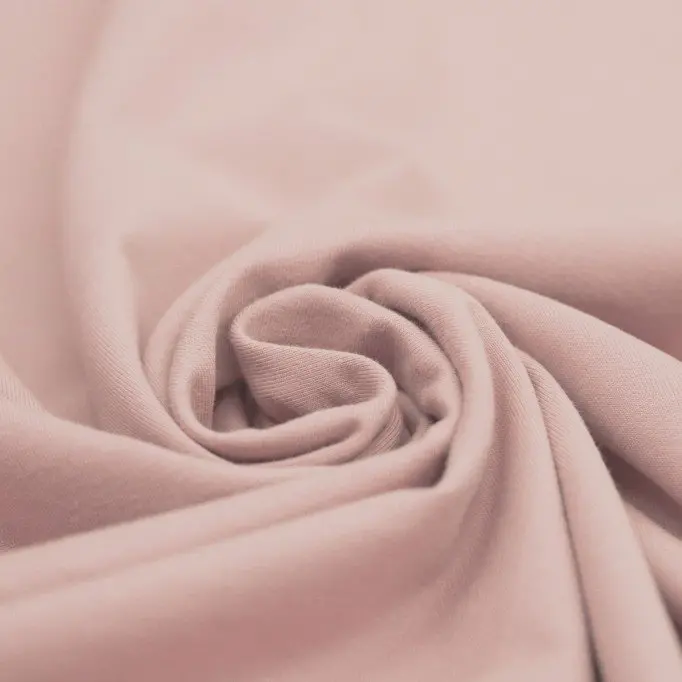 Jersey Stoff Baumwolle Nude Rosa - (Baumwolljersey Uni)