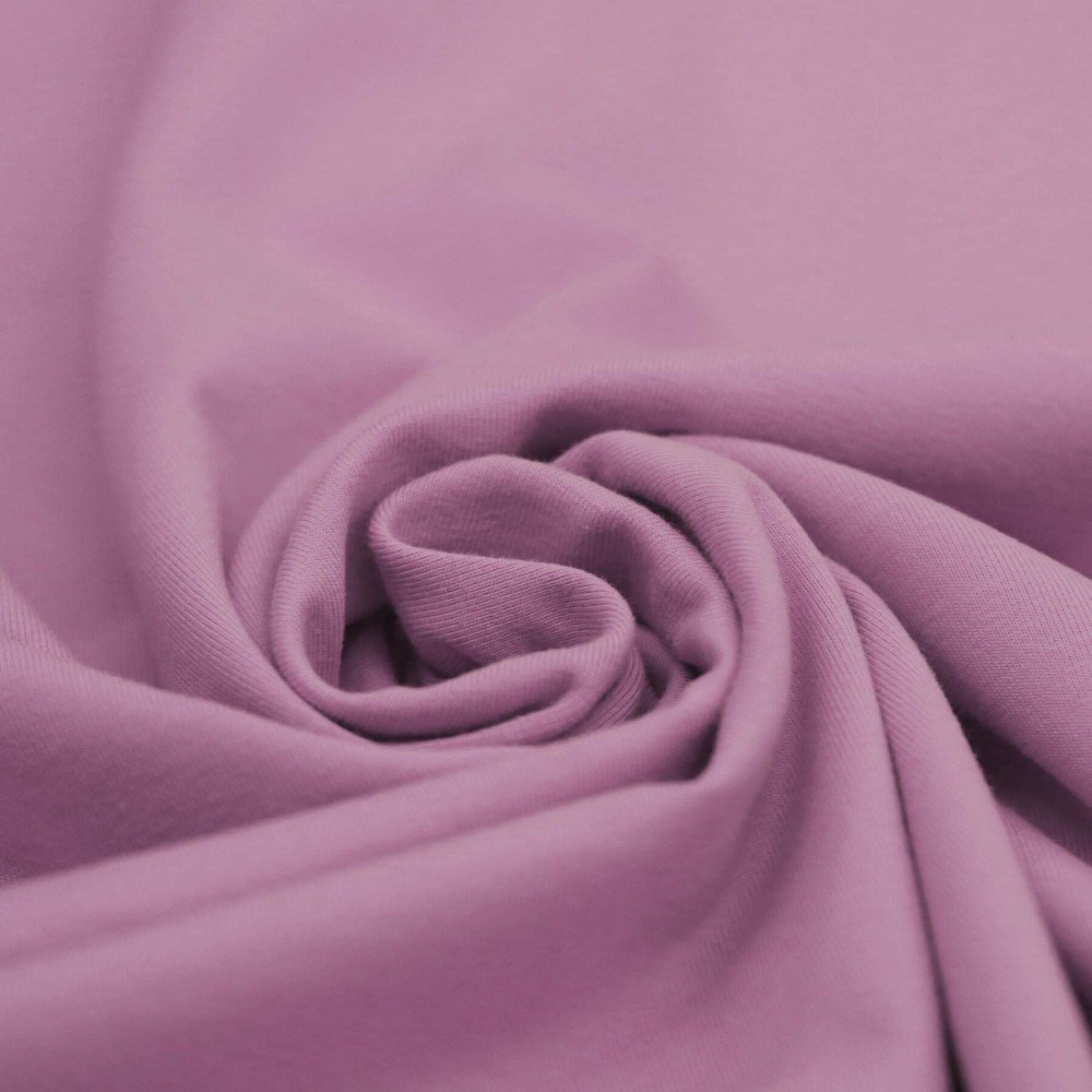 Jersey Cotone Lycra Lilla Antico 