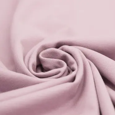 Tissu Coton Jersey Vieux Rose - (Tissu Jersey Coton)