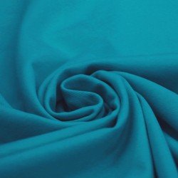 Cotton Jersey Knit Fabric Petrol