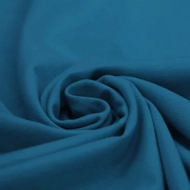 Jersey Stoff Baumwolle Petrol Blau - (Baumwolljersey Uni)