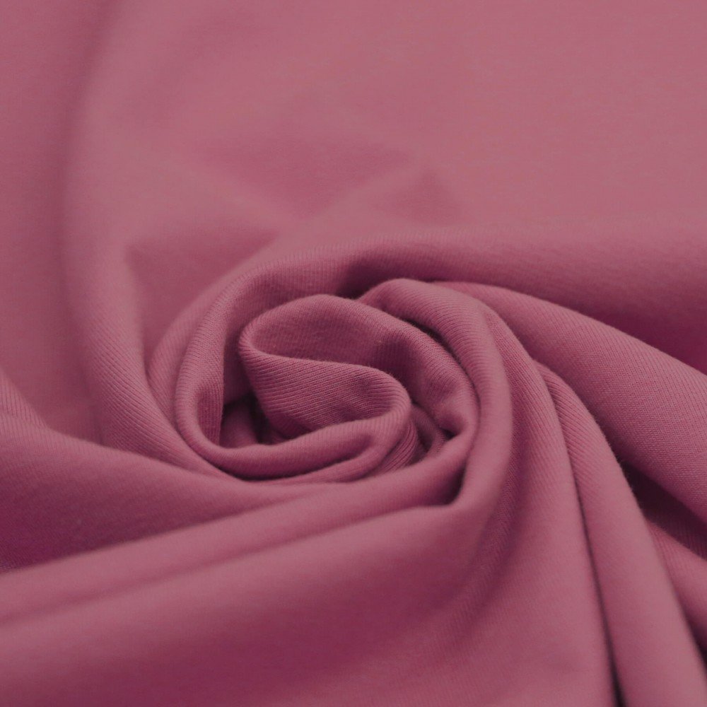 Jersey Cotone Lycra Lampone