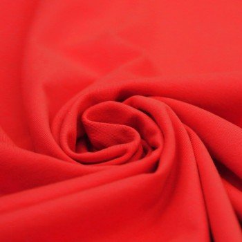 Cotton Jersey Knit Fabric Red