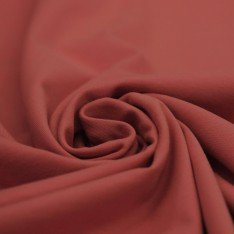 Tessuto Jersey Di Cotone Lycra Ruggine