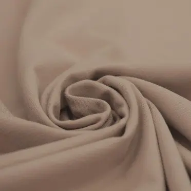 Jersey Stoff Baumwolle Taupe - (Baumwolljersey Uni)