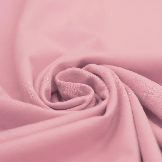 Bomuldsjersey Stof Vintage Pink - (Bomuld Jersey Stof)