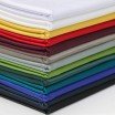 Baumwollsatin Stretch Stoff Dunkelgrau - (Modestoffe)