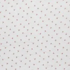 Tissu Double Gaze Imprimé - Feuille De Trèfle Écru Tissu Double Gaze Imprimé - Feuille De Trèfle Écru