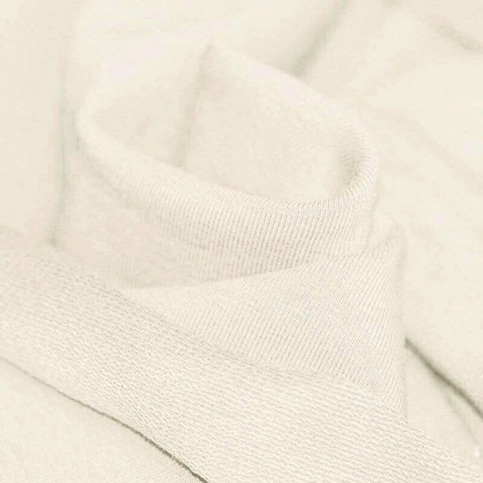 Tissu French Terry Naturel - (Tissu Sweat)