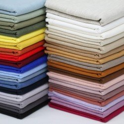 Linen Fabric Pastel Lilac