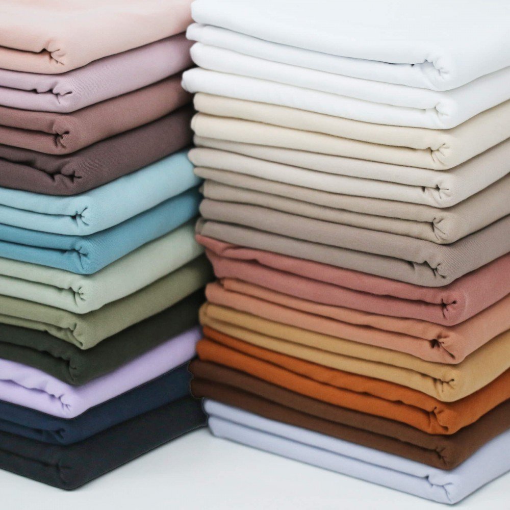 Organic Cotton Jersey Fabric Army Green