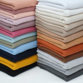Pointelle Cotton Jersey Fabric Surprise Box 10 x 1 Metre