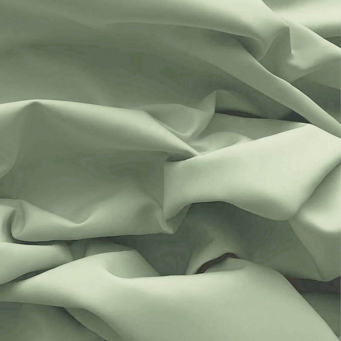 Poplin Cotton Fabric Dusty Green - (Poplin Cotton Fabric)