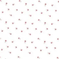 Tessuto Jersey Di Cotone Costine - Ditsy Fiore Ecru Tessuto Jersey Di Cotone Costine - Ditsy Fiore Ecru