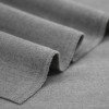 Tissu De Manteau Stretch (Flanelle Brossée) Gris Clair Melange
